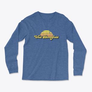 West Bloomfield New York Sublime Sunset Light Soft Long Sleeve T-Shirt