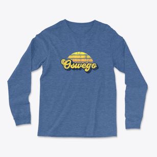 Oswego Illinois Sublime Sunset Light Soft Long Sleeve T-Shirt