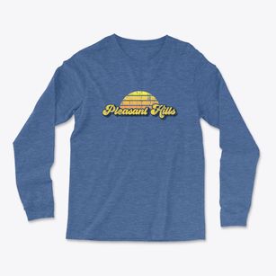Pleasant Hills Pennsylvania Sublime Sunset Light Soft Long Sleeve T-Shirt