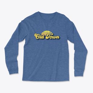 Old Town Maine Sublime Sunset Light Soft Long Sleeve T-Shirt