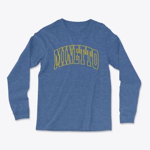Minetto New York Trendy Block Light Soft Long Sleeve T-Shirt