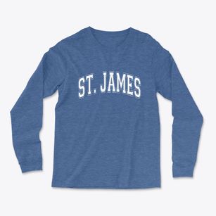 St. James New York Varsity Light Soft Long Sleeve T-Shirt