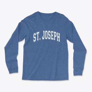 St. Joseph Missouri Varsity Light Soft Long Sleeve T-Shirt