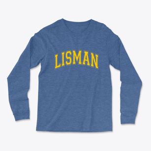 Lisman Alabama Varsity Light Soft Long Sleeve T-Shirt