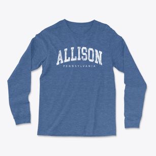 Allison Pennsylvania Urban Vibe Light Soft Long Sleeve T-Shirt