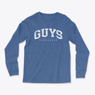 Guys Tennessee Urban Vibe Light Soft Long Sleeve T-Shirt
