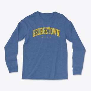Georgetown Ohio Urban Vibe Light Soft Long Sleeve T-Shirt