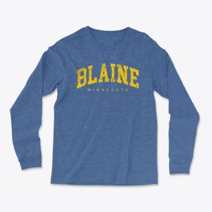 Blaine Minnesota Urban Vibe Light Soft Long Sleeve T-Shirt