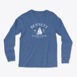 Bennett North Carolina Yacht Club Light Soft Long Sleeve T-Shirt