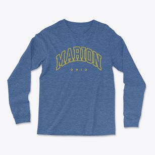 Marion Ohio Inline Light Soft Long Sleeve T-Shirt
