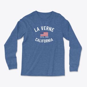 La Verne California Patriot Light Soft Long Sleeve T-Shirt