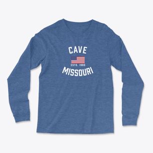 Cave Missouri Patriot Light Soft Long Sleeve T-Shirt