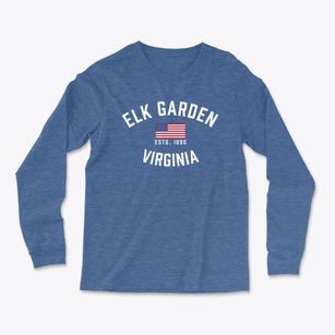 Elk Garden Virginia Patriot Light Soft Long Sleeve T-Shirt