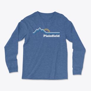 Plainfield New Hampshire Mountain View Light Soft Long Sleeve T-Shirt