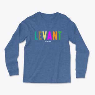 Levant Maine Color Pop Light Soft Long Sleeve T-Shirt