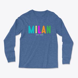 Milan New York Color Pop Light Soft Long Sleeve T-Shirt