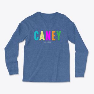 Caney Kansas Color Pop Light Soft Long Sleeve T-Shirt