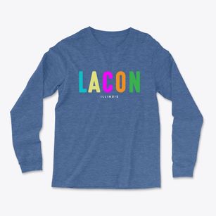 Lacon Illinois Color Pop Light Soft Long Sleeve T-Shirt