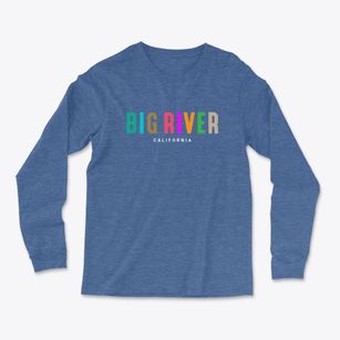 Big River California Color Pop Light Soft Long Sleeve T-Shirt