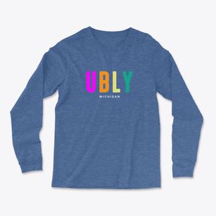 Ubly Michigan Color Pop Light Soft Long Sleeve T-Shirt