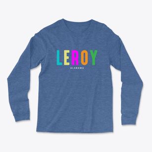 Leroy Alabama Color Pop Light Soft Long Sleeve T-Shirt