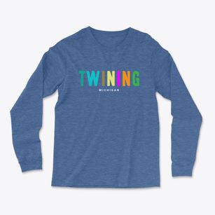 Twining Michigan Color Pop Light Soft Long Sleeve T-Shirt