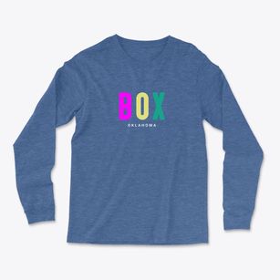 Box Oklahoma Color Pop Light Soft Long Sleeve T-Shirt