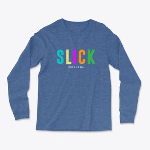 Slick Oklahoma Color Pop Light Soft Long Sleeve T-Shirt
