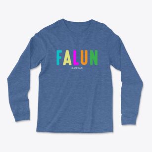 Falun Kansas Color Pop Light Soft Long Sleeve T-Shirt