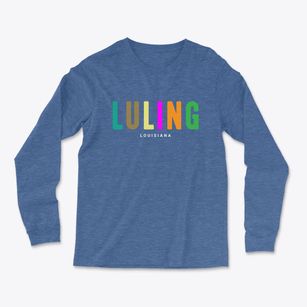 Luling Louisiana Color Pop Light Soft Long Sleeve T-Shirt