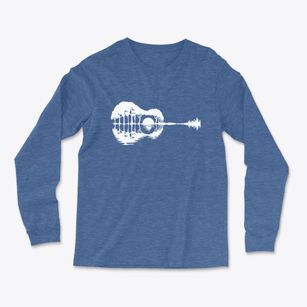   Guitar Art Light Soft Long Sleeve T-Shirt