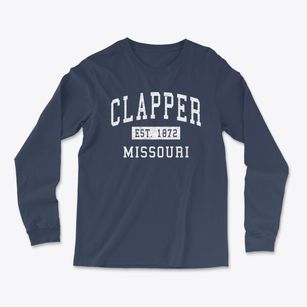 Clapper Missouri Classic Established Light Soft Long Sleeve T-Shirt
