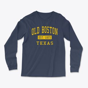 Old Boston Texas Classic Established Light Soft Long Sleeve T-Shirt