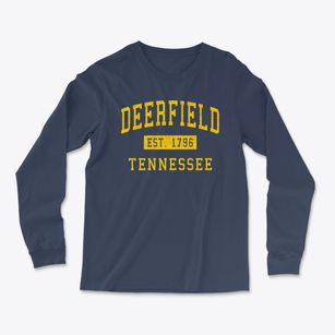 Deerfield Tennessee Classic Established Light Soft Long Sleeve T-Shirt