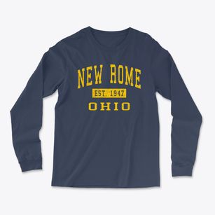 New Rome Ohio Classic Established Light Soft Long Sleeve T-Shirt