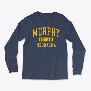 Murphy Nebraska Classic Established Light Soft Long Sleeve T-Shirt
