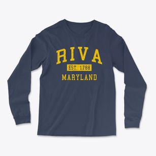 Riva Maryland Classic Established Light Soft Long Sleeve T-Shirt