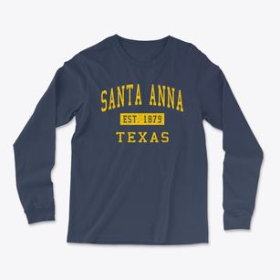 Santa Anna Texas Classic Established Light Soft Long Sleeve T-Shirt