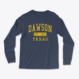 Dawson Texas Classic Established Light Soft Long Sleeve T-Shirt