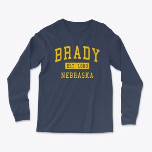 Brady Nebraska Classic Established Light Soft Long Sleeve T-Shirt