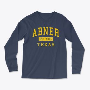 Abner Texas Classic Established Light Soft Long Sleeve T-Shirt