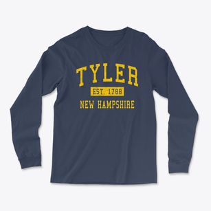 Tyler New Hampshire Classic Established Light Soft Long Sleeve T-Shirt