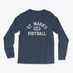 Saint Mark's Episcopal School Classic Football Light Soft Long Sleeve T-Shirt
