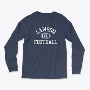 Lawson High School Classic Football Light Soft Long Sleeve T-Shirt