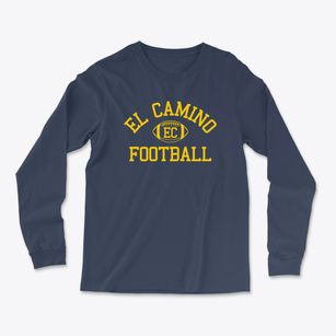 El Camino High School Classic Football Light Soft Long Sleeve T-Shirt