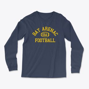 Bay Arenac Community High School Classic Football Light Soft Long Sleeve T-Shirt