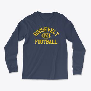Roosevelt Early College Studies Classic Football Light Soft Long Sleeve T-Shirt