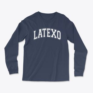 Latexo School Varsity Arch Light Soft Long Sleeve T-Shirt
