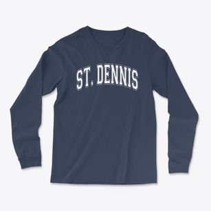 St Dennis Parish Varsity Arch Light Soft Long Sleeve T-Shirt