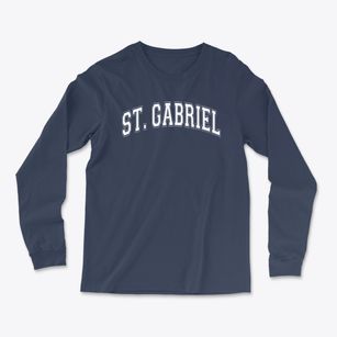 Saint Gabriel School Varsity Arch Light Soft Long Sleeve T-Shirt